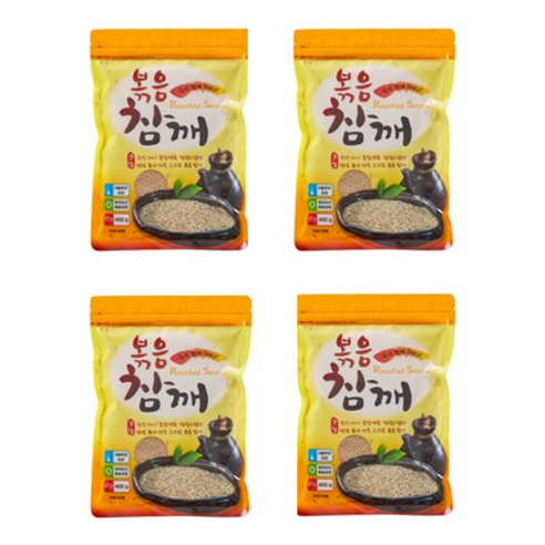 배대감 볶음참깨, 400g, 4개