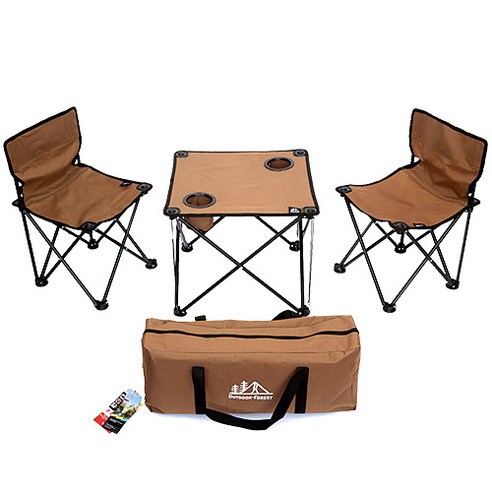 無品牌 野營套裝 野營裝備套裝 簡易桌 簡易椅 釣魚 旅行 便攜椅 便攜桌 野營