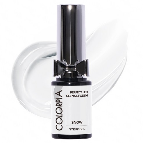 칼라피아 원스텝 시럽 젤네일, S001 스노우, 6g, 1개