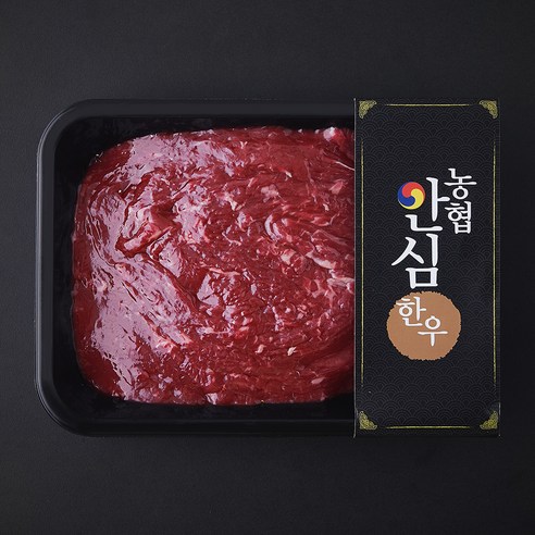 농협안심한우 1+등급 정육 불고기용, 600g, 1개