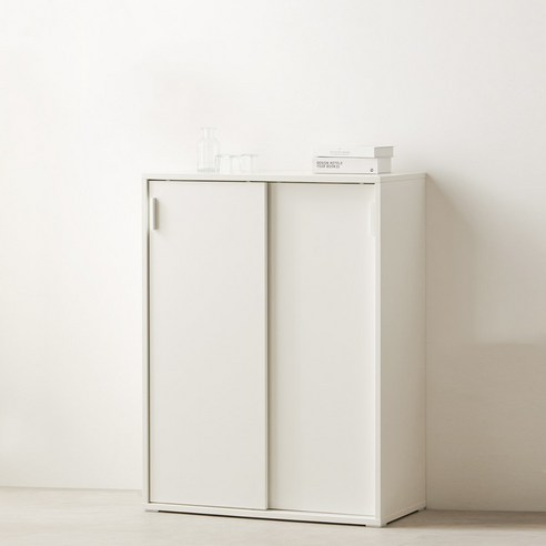 스칸디무드 카밀라 높은 미닫이 슬라이딩 수납장 3단 800 방문설치