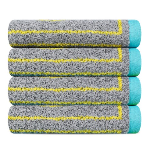 송월타월 스누피 카툰40 수건 160g 30수 코마사, 회색, 4개