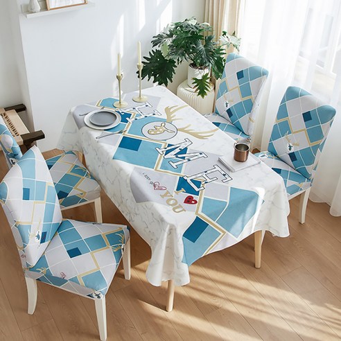 알럽홈 린넨 블렌딩 탁자 및 식탁보, 엘크홈, 60 x 170 cm