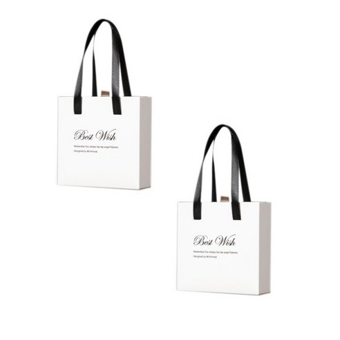 더벨라 고급 서랍형 쥬얼리 악세사리 기프트 선물 상자 세트 D100322, WHITE, 2세트