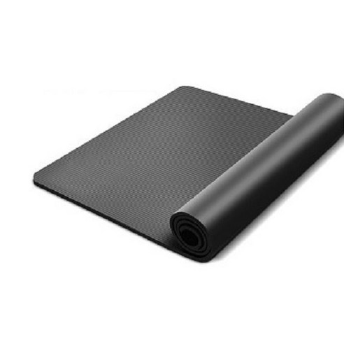 NBR 요가매트 10mm, 블랙