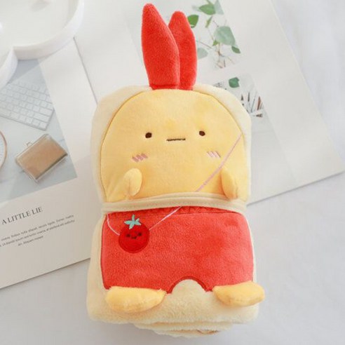 야호 동물 시리즈 모아모아 롤링 사계절 무릎 담요, 치킨