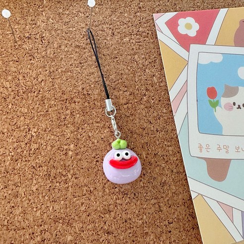 도림 웃긴 야채 미니 자동차 키링, 양파, 1개