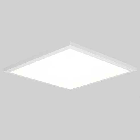 비츠온 LED M바 무타공 슬림 면조명 엣지등 50W 고효율 640 x 640 mm, 화이트(주광색)