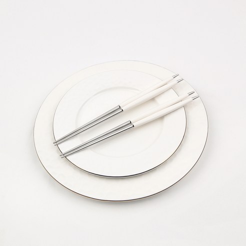 보겐 몽블랑 큐티 커트러리 진공 젓가락, 화이트, 2개