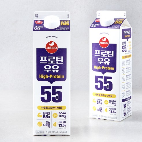 서울우유 프로틴 우유, 900ml, 2개