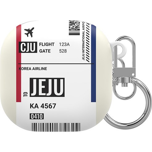 저스트포유 보딩 2 갤럭시 버즈 프로 / 라이브 / 버즈2 호환 슬림 휴대폰 케이스, 호놀룰루