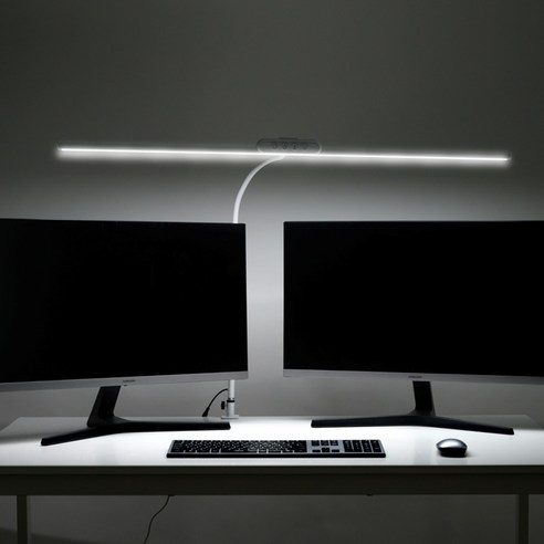 반디엘이디 스탠드형타입 LED 스탠드 26W 큐브 T1000, 흰색