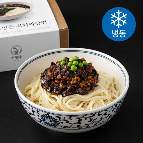 쌀로 만든 직화짜장면 2인분 (냉동) 860g, 1개