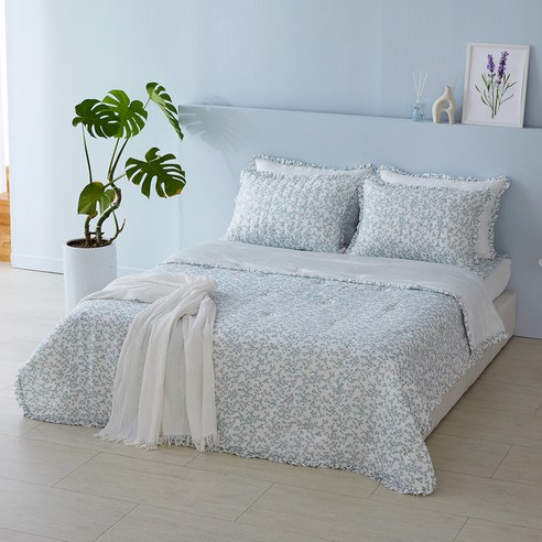 시원하고 부드러운 로라애슐리 몰리 인견 이불로 열대야 극복하고 꿀잠 예약!