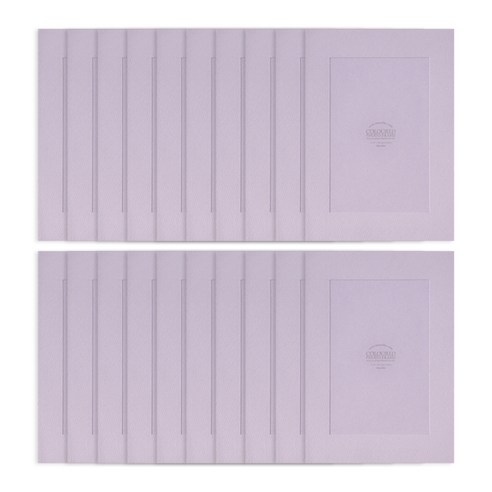 모노라이크 파스텔 컬러드 슬림 페이퍼 프레임 20p, 05 lavender