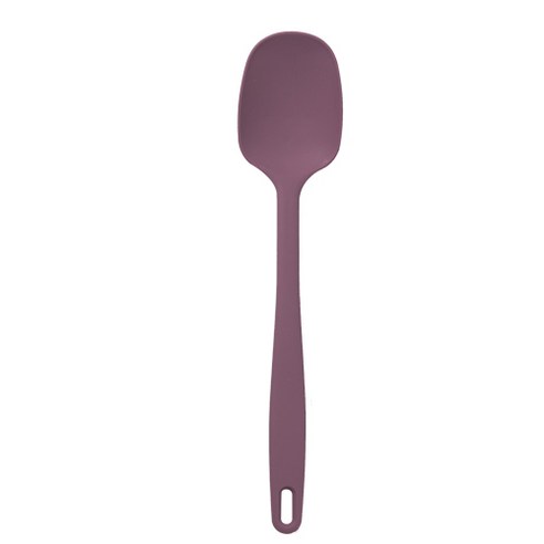 키친팩토리 파스텔 실리콘 멀티스푼, 버건디, 1개