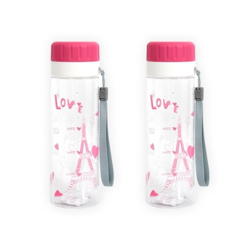 마이스타일 마이원 물병 2p, 핑크, 500ml