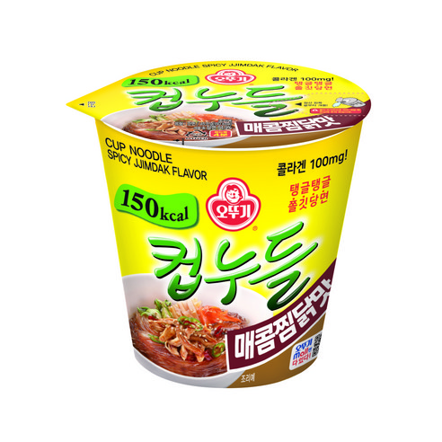 오뚜기 컵누들 매콤찜닭맛은 매콤한 찜닭맛으로 알려져 있으며, 매콤한 맛을 좋아하는 분들께 추천드립니다.