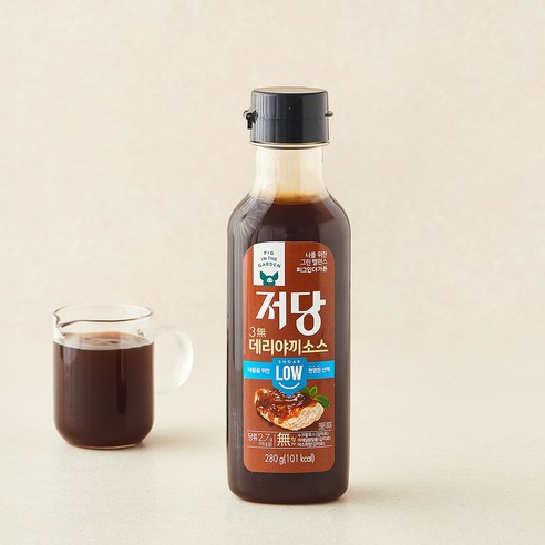 피그인더가든 저당 데리야끼 소스, 280g, 1개