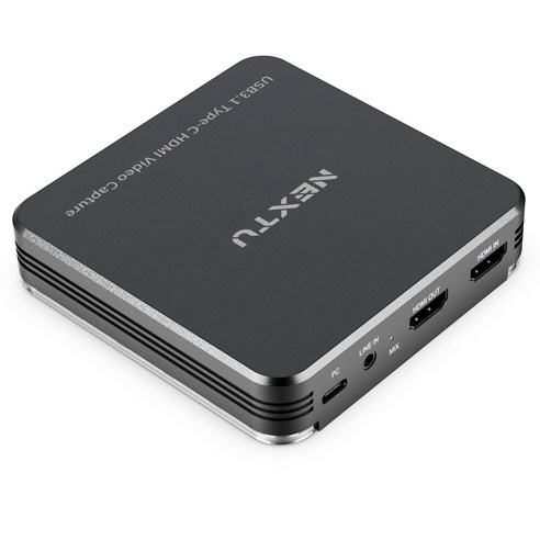 next-7326hvc-4k 넥스트유 USB-C 4K HDMI 캡쳐보드, NEXT-8330HVC-4K60