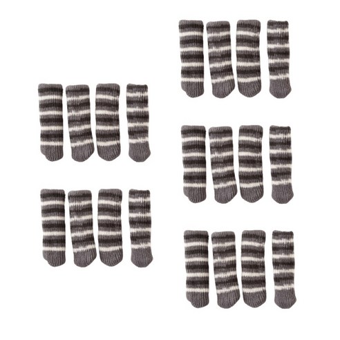 큐티 미끄럼 방지 의자 발커버 20p, 타입7