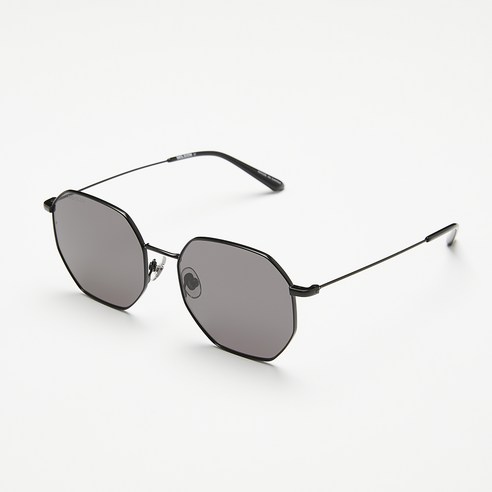 몰숀 선글라스 MSS-7091-C1, SOLID SMOKE + SEMI MATTE BLACK(MSS-7091-C10), 1개