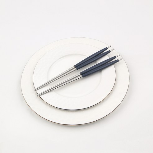 보겐 몽블랑 큐티 커트러리 진공 젓가락, 블루, 2개