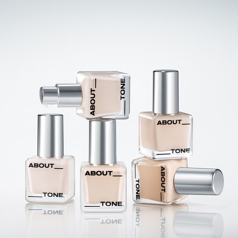 섬세하게 밀착되어 빛나는 피부, 어바웃톤 스킨 레이어 핏 파운데이션 19 페어