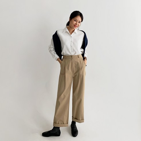 겨울철 필수 아이템: 바블링브룩 여성용 베이직 피치 기모 셔츠