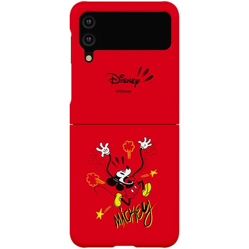 디즈니 갤럭시 Z 플립3 익스프레스 유어셀프 슬림 휴대폰 케이스