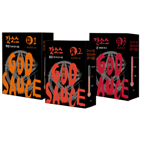 갓소스 만능양념소스 1단계 순한맛, 60g, 16개