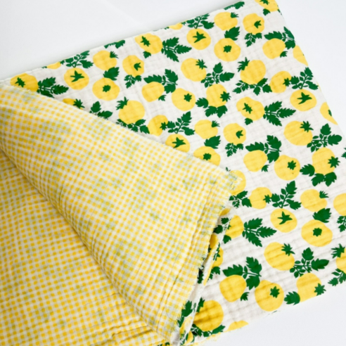 햇살 머금은 상큼함, 포근함으로 감싸는 무형광 4중 거즈