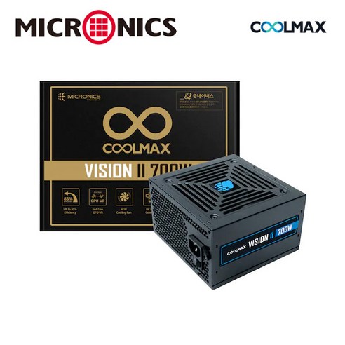 COOLMAX VISION II 700W 파워서플라이, 1개 spcs350