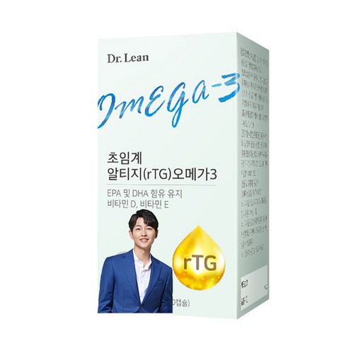 닥터린 초임계 추출 알티지(rTG)오메가3 30캡슐, 150정, 1세트