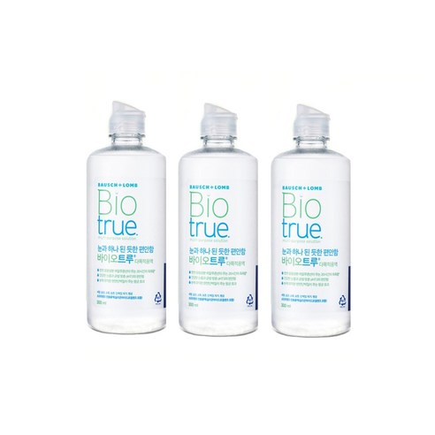 바슈롬 바이오 트루 렌즈 보존액, 500ml, 1개