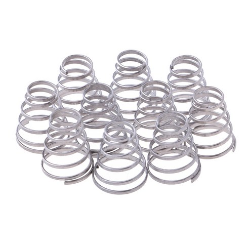 shangren 10pcs 자전거용 교체 스프링, 실버, 304 스테인레스 스틸