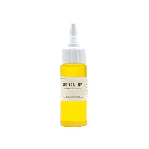 허브인 호호바오일 비정제 골든 호호바유 (Golden Jojoba Oil), 1개, 50ml