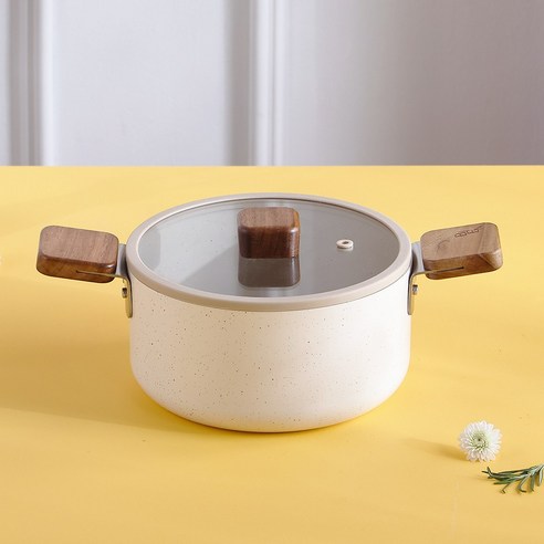 네오플램 비앙 IH 풀 인덕션 양수냄비 18cm - 양손냄비 | 쿠팡