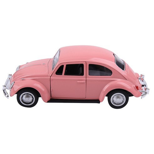 DFMEI 빈티지 올드카 모델 비틀 자동차 실내 액세서리 자동차 시트 액세서리 자동차 트림건, DFMEI 핑크 클래식카