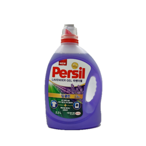 퍼실 딥클린 라벤더젤 일반/드럼 겸용 라벤더코튼향 액상세제 본품, 1개, 2.2L
