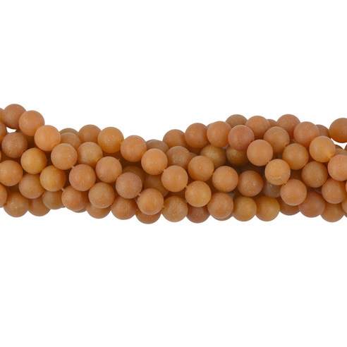 자연적인 빨간 주황색 Aventurine 원석 6mm 8mm 둥근 구슬/15.5 인치 물가