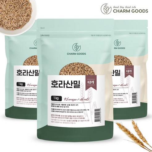 건강곡물 슈퍼푸드 카뮤트쌀 이집트쌀 호라산밀 1kg, 상세페이지 참조, 1개