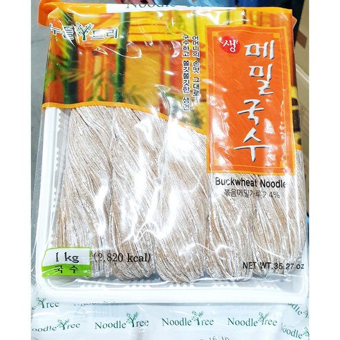 누들트리 생 메밀면 1kg 모밀면, 1개