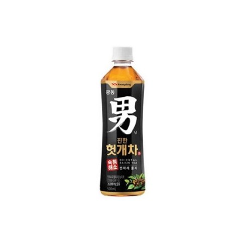 광동 진한 헛개차 500ml 숙취해소음료, 12개