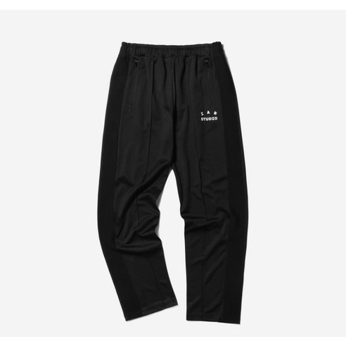 슈데일리 아이앱 스튜디오 트랙 팬츠 블랙