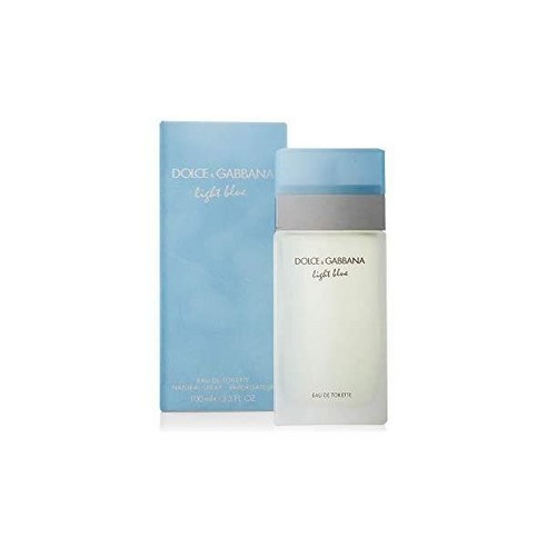 Dolce and Gabbana Light Blue Eau de Toilette 100 ml, Jasmine scent_3.4 Fl Oz (Pack, 1개