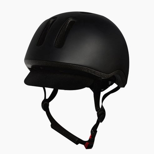 블랙 컬러의 경량 투랩 어반 헬멧, 자전거 전동킥보드 인라인 운동 보호 안전장비 
자전거