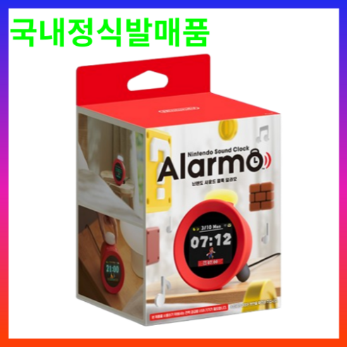 게임과 시간을 깨우는 혁신적인 만남: 닌텐도 스위치 클록 Alarmo 알라모 알람시계 탐구 알라모닌텐도