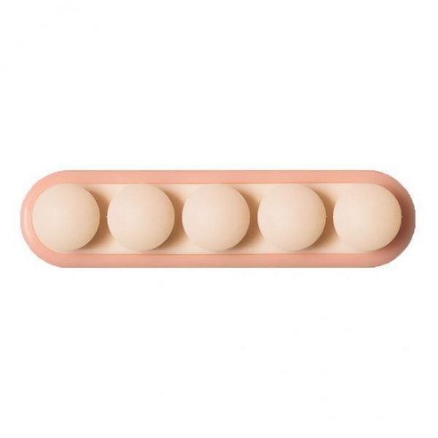 2X 완두콩 케이블 와인 더 USB 케이블 주최 이어폰 케이블 주최자 자동차 홈, 분홍, {"사이즈":"80x20mm."}, {"수량":"2"}