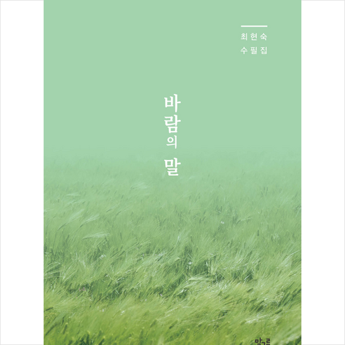 바람의 말 + 미니수첩 증정, 말그릇, 최현숙